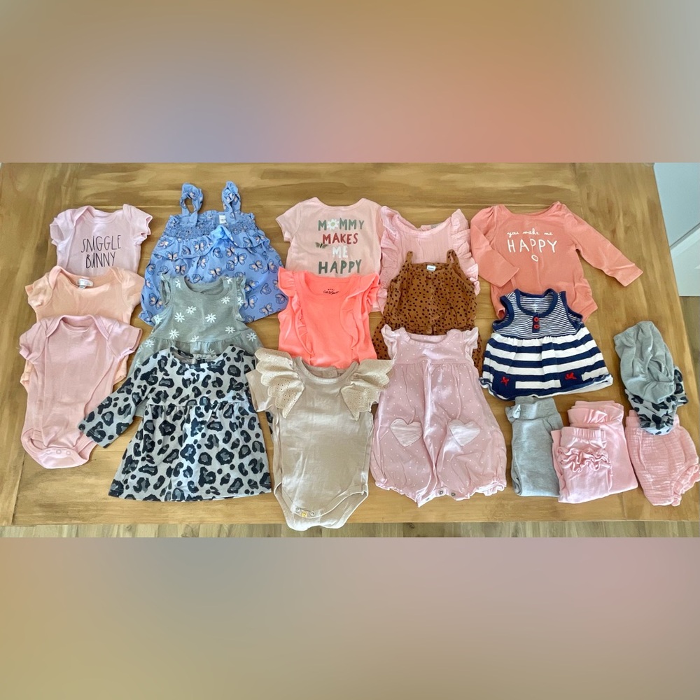 0-3 month babygirl lot